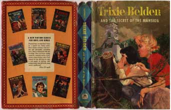 The Secret of the Mansion dust jacket