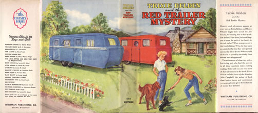 The Red Trailer Mystery 1950 Dustjacket