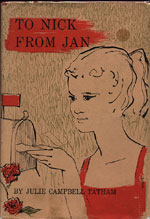 Dust jacket cover of To Nick From Jan