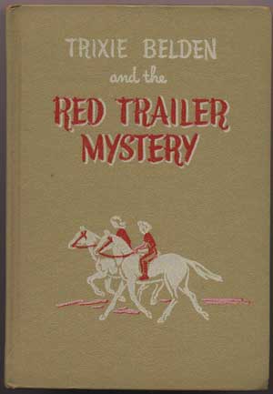 The Red Trailer Mystery cover without dust jacket