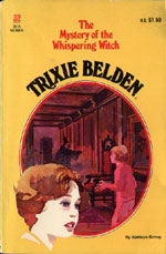 The Mystery of the Whispering Witch oval front cover