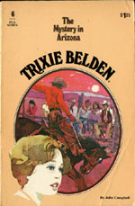 The Mystery in Arizona oval front cover