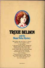 The Happy Valley Mystery oval back cover