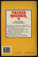 The Mystery on the Mississippi square back cover