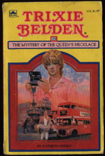 The Mystery of the Queen's Necklace square front cover