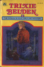 The Indian Burial Ground Mystery square front cover