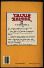 The Mysterious Code square back cover