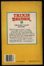 The Happy Valley Mystery square back cover